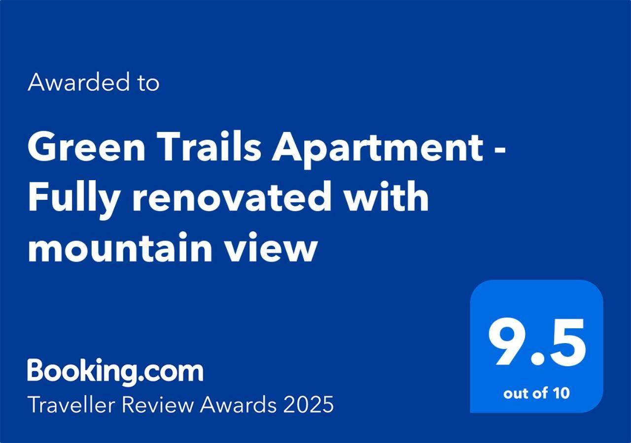 Green Trails Apartment - Fully Renovated With Mountain View Divjake Bagian luar foto